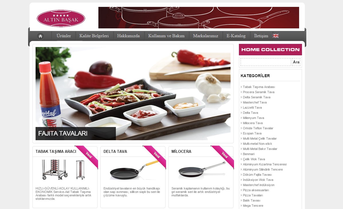 altinbasak mutfak gerecleri web tasarim